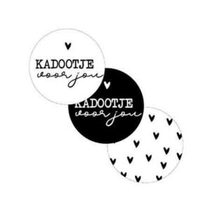 Sticker-kadootje-voor-jou-3-varianten-40mm